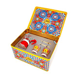 Bialetti Dolce&Gabbana Sicilian Cart Moka Express, Cups & Stirrer Gift Set