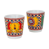 Bialetti Dolce&Gabbana Sicilian Cart Moka Express, Cups & Stirrer Gift Set