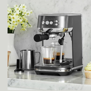 Breville Bambino Plus Espresso Machine — Black Stainless Steel