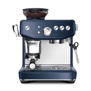 Breville Barista Express Impress Espresso Machine — Damson Blue