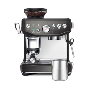 Breville Barista Express Impress Espresso Machine — Black Stainless Steel