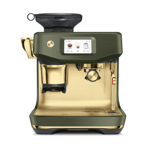 Breville Barista Touch Impress Espresso Machine — Olive Tapenade & Brass