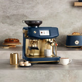 Breville Barista Touch Impress Espresso Machine — Damson Blue & Brass