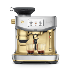 Breville Oracle Jet Espresso Machine — Brushed Steel & Brass