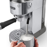 De'Longhi Dedica Duo Espresso Machine with Cold Brew — Stainless Steel