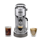 De'Longhi Dedica Duo Espresso Machine with Cold Brew — Stainless Steel