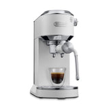 De'Longhi Dedica Duo Espresso Machine with Cold Brew — White
