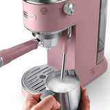 De'Longhi Dedica Duo Espresso Machine with Cold Brew — Rose