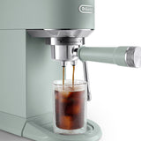 De'Longhi Dedica Duo Espresso Machine with Cold Brew — Pistachio