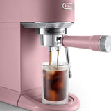De'Longhi Dedica Duo Espresso Machine with Cold Brew — Rose