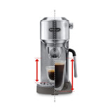De'Longhi Dedica Duo Espresso Machine with Cold Brew — Stainless Steel