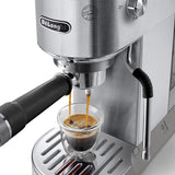 De'Longhi Dedica Duo Espresso Machine with Cold Brew — Stainless Steel