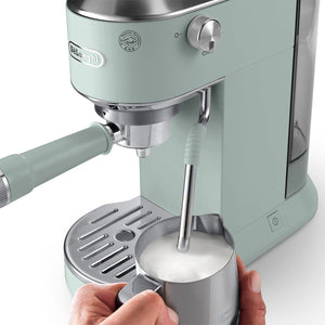 De'Longhi Dedica Duo Espresso Machine with Cold Brew — Pistachio