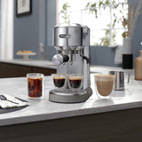 De'Longhi Dedica Duo Espresso Machine with Cold Brew — Stainless Steel