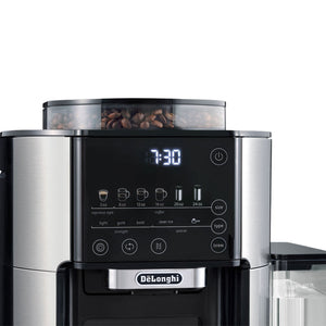 DeLonghi TrueBrew Automatic Coffee Machine, Stainless