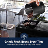 Delonghi Dinamica Plus Silver Automatic Espresso Machine #ECAM38085SB