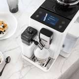 De'Longhi Rivelia Automatic Espresso Machine with LatteCrema — White