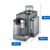 De'Longhi Rivelia Automatic Espresso Machine with LatteCrema — Grey