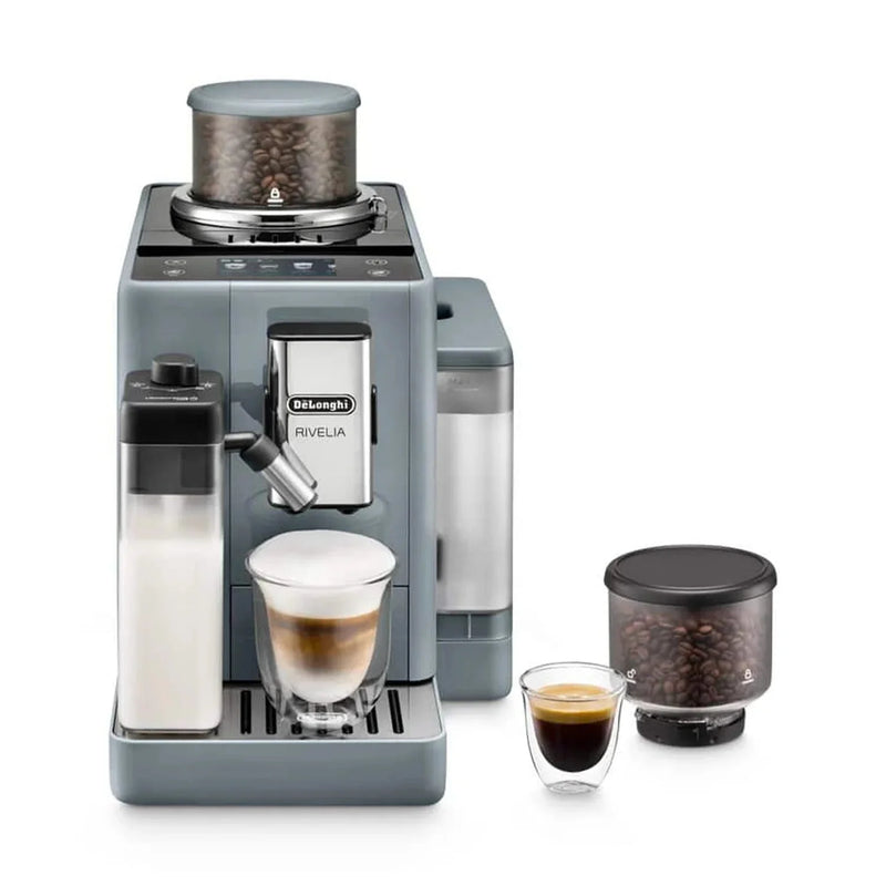 De'Longhi Rivelia Automatic Espresso Machine with LatteCrema — Grey