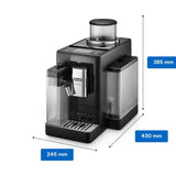 De'Longhi Rivelia Automatic Espresso Machine with LatteCrema — Onyx Black