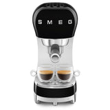 Smeg Espresso Machine With No Milk Wand - Black #ECF00BLUS