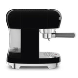Smeg Espresso Machine With No Milk Wand - Black #ECF00BLUS