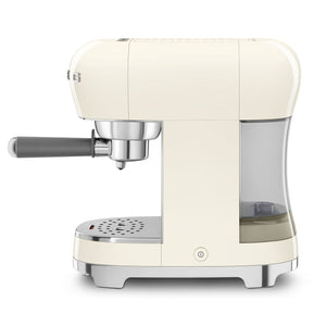Smeg Espresso Machine With No Milk Wand - Cream #ECF00CRUS