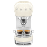 Smeg Espresso Machine With No Milk Wand - Cream #ECF00CRUS