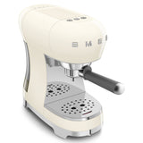 Smeg Espresso Machine With No Milk Wand - Cream #ECF00CRUS