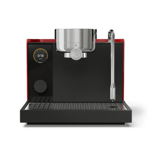 Fellow Series 1 Espresso Machine, Cherry Red Walnut