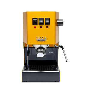 Gaggia Classic Pro E24 Espresso Machine, Sunshine Yellow