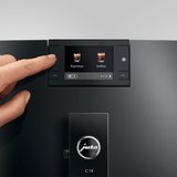 Jura C9 Automatic Espresso Machine — Piano Black