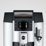 Jura E8 Automatic Espresso Machine — Chrome