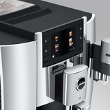 Jura E8 Automatic Espresso Machine — Chrome