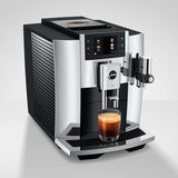 Jura E8 Automatic Espresso Machine — Chrome