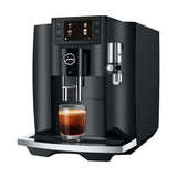 Jura E8 Automatic Espresso Machine — Piano Black