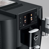Jura E8 Automatic Espresso Machine — Piano Black