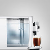 Jura E8 Automatic Espresso Machine — Piano White