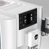 Jura E8 Automatic Espresso Machine — Piano White