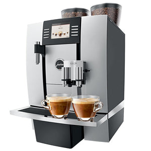 Jura GIGA X8c Professional Automatic Espresso Machine — Aluminium & Black