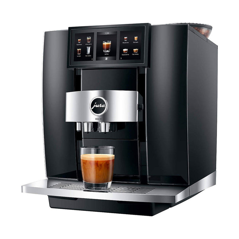Jura Giga 10 Automatic Espresso Machine — Diamond Black