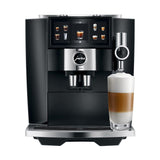 Jura J8 Twin Automatic Espresso Machine — Black