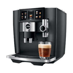 Jura J8 Twin Automatic Espresso Machine — Black