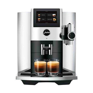 Jura S8 Automatic Espresso Machine — Chrome