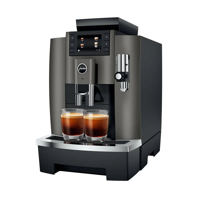 Jura W8 Automatic Espresso Machine — Dark Inox (Special Order)