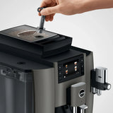 Jura W8 Automatic Espresso Machine — Dark Inox (Special Order)