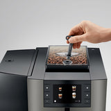 Jura X10 Professional Super-Automatic Espresso Machine — Dark Inox