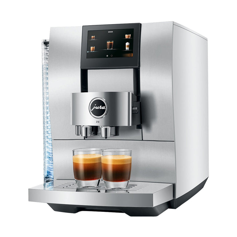 Jura Z10 Automatic Espresso Machine — Aluminium White