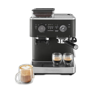 KitchenAid Semi-Automatic Espresso Machine — Cast Iron Black