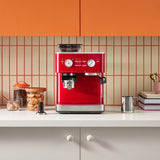 KitchenAid Semi-Automatic Espresso Machine — Candy Apple Red